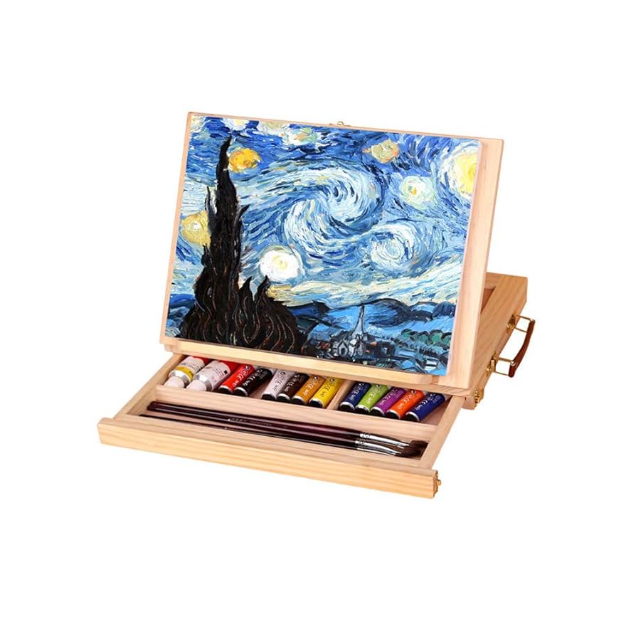 イーゼル　筆　絵画　油絵　パレット イーゼル 筆 絵画 油絵 パレット 56点セット 36色油絵具